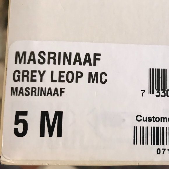 STYLE & CO Gray Leopard Ankle Boots - 5 - Picture 8 of 9